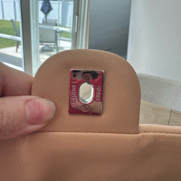 CHANEL Beige Matelasse Cambone Line Shoulder Bag - Picture 8 of 13